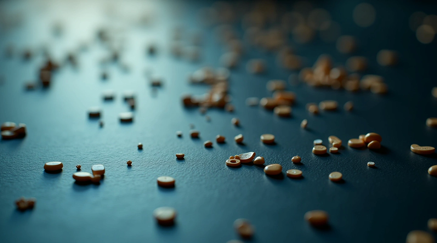 Text divided into individual tokens